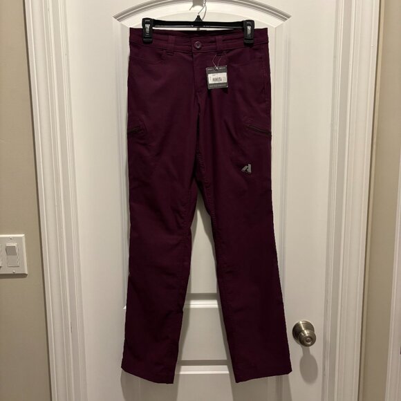 NWT! Eddie Bauer | Guide Pant in Dark Plum - Picture 6 of 9